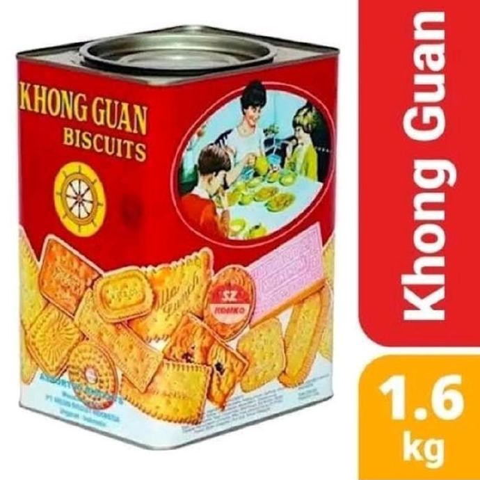 

Sale Biskuit Khong Guan Kaleng 1600 Gram