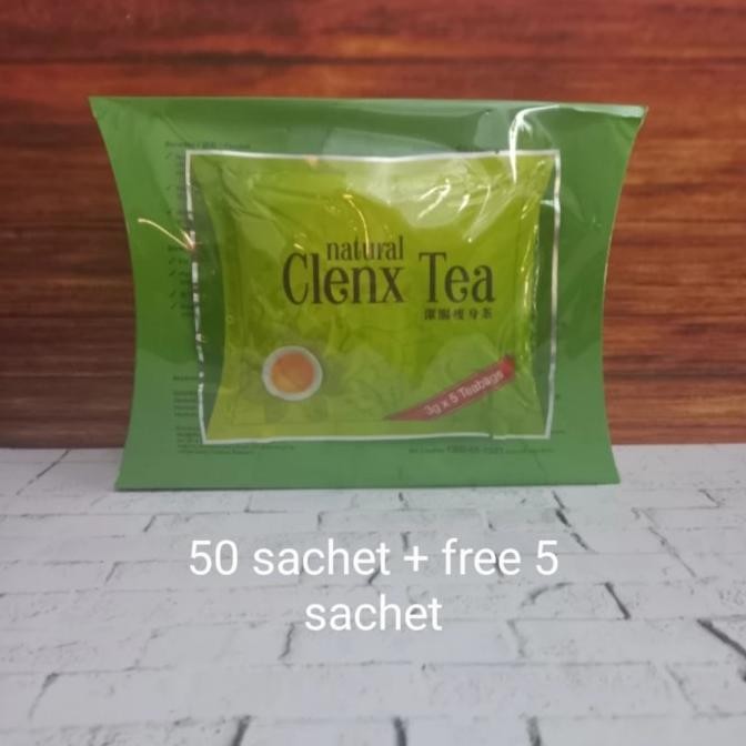 

Murah Natural Clenx Tea 50 Sachet