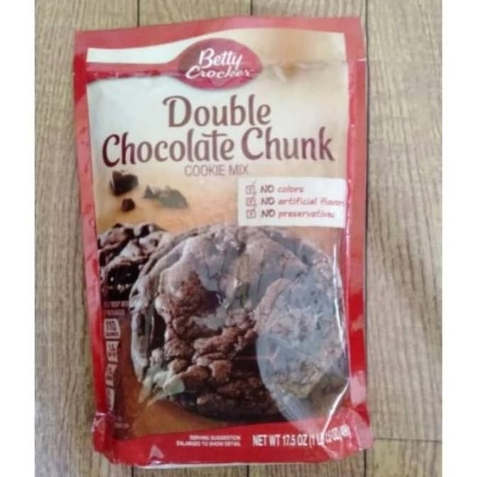 

Murah Betty Crocker Double Chocolate Chunk 496Gr Tepung Siap Saji