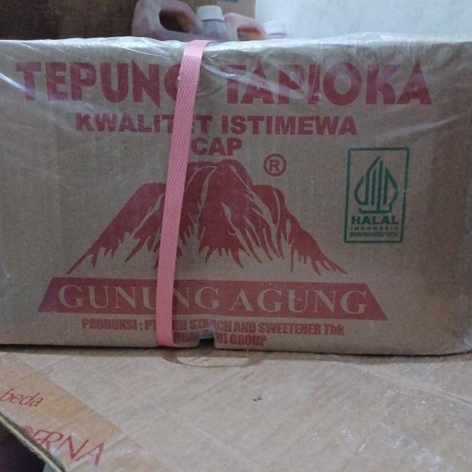 

Murah Tapioka Gunung Agung Kemasan 500 Gram Kartonan