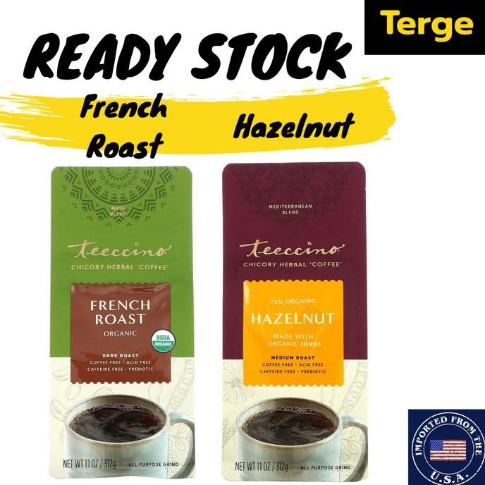 

Grosir Kopi Bubuk Teeccino Chicory Herbal Coffee Caffeine Free Various Flavor