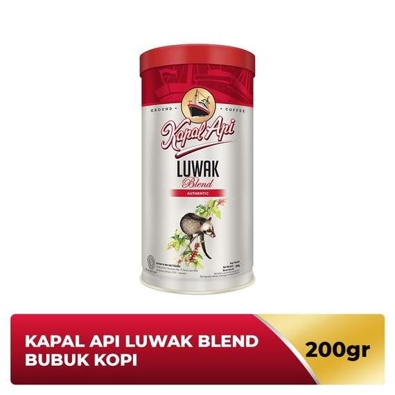 

Promo Kopi Kapal Api Luwak Blend Authentic Kaleng 200Gr | Kopi Bubuk