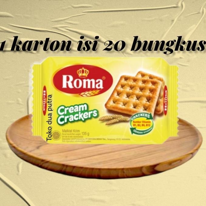 

Promo Roma Cream Crackers 135 Gr X 20 Psc (1 Karton)