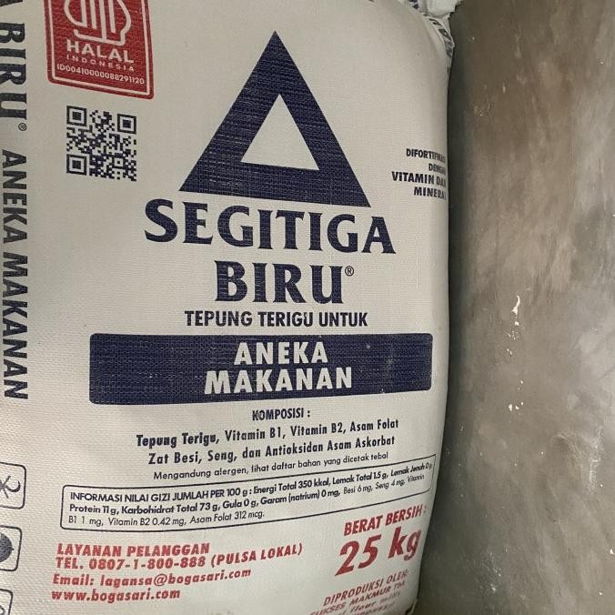 

Promo Terigu Segitiga Biru Bal An Isi 25 Kg