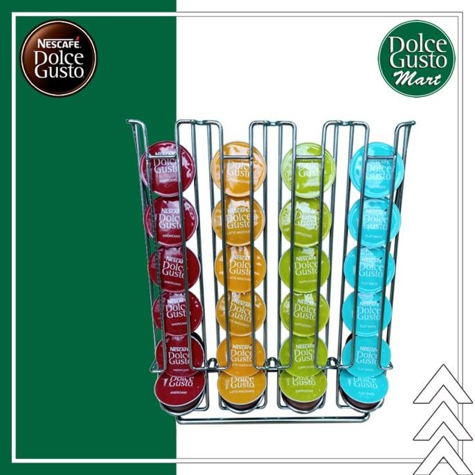 

Sale Wire Capsule Holder Ndg Nescafe Dolce Gusto - Rak Kapsul Kopi Besi