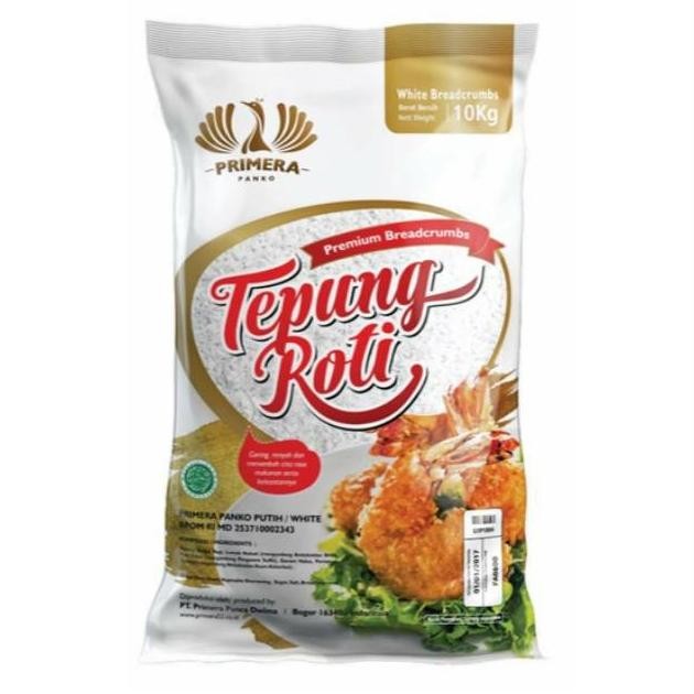 

Grosir Tepung Roti Primera Panko White 10Kg