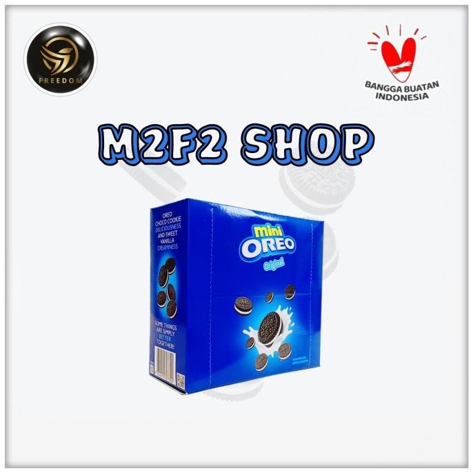 

Promo Biskuit Oreo Mini Sandwich Original Vanilla Cream - 20,4 Gr (Karton)
