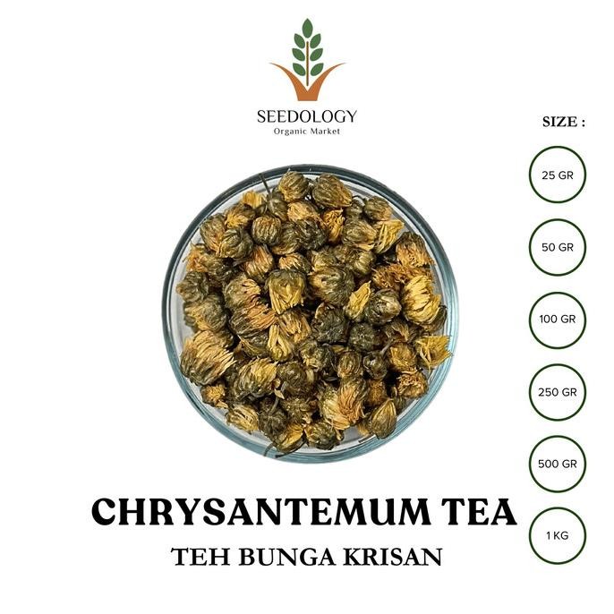 

Grosir Teh Baby Krisan 500Gr - Chrysanthemum Tea / Ci Hua Cing / Bunga Krisan