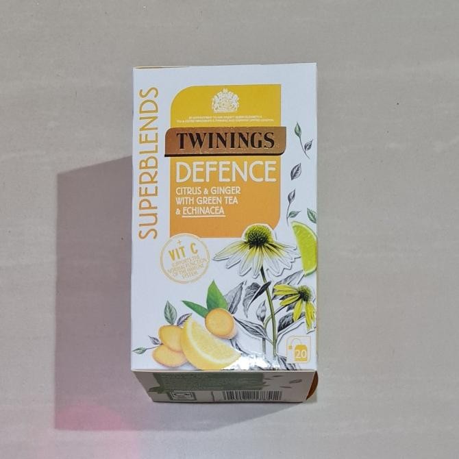 

Promo Twinings Superblends Defence Citrus Ginger With Green Tea 20 X 2 Gram