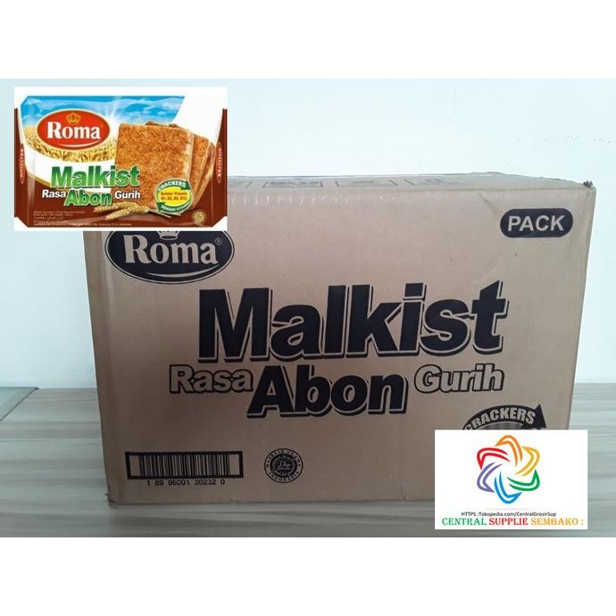 

Grosir Roma Malkist Abon Pack [135Gram /30 Pack /1 Karton ]