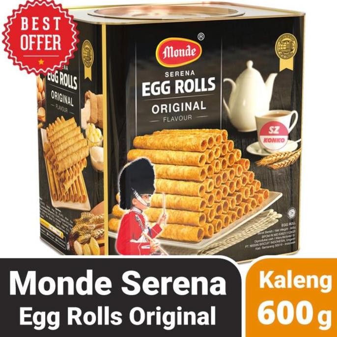 

Grosir Monde Serena Egg Roll 600 Gram