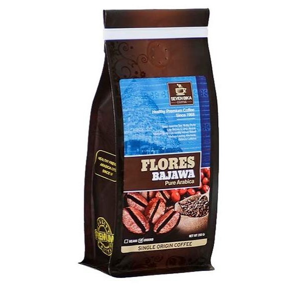 

Murah Seven Bika Coffee Flores Bajawa Pure Arabica Ground/Bubuk 200Gr