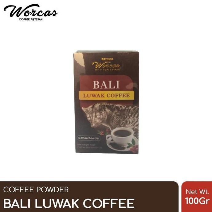 

Murah Worcas Bali Luwak Coffee 100Gr | Coffee Powder