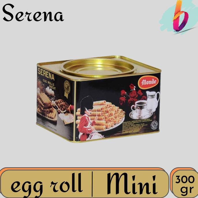

Murah Biskuit Monde Serena Egg Roll Mini 300 Gr Banyak Disukai Orang