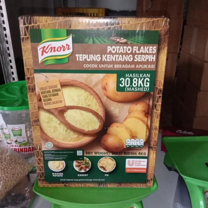 

Promo Knorr Mashed Potatos 4Kg Tepung Kentang