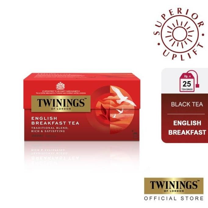

Grosir [Paket Bundle] Twinings Teh Celup Pure Camomile Dan English Breakfast