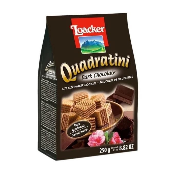 

Promo Loacker Quadratini Dark Chocolate 250 Gr