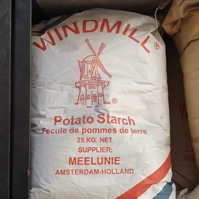 

Promo Windmill Potato Starch/ Tepung Kentang/ Sang Fen/ Sheng Fen 25Kg