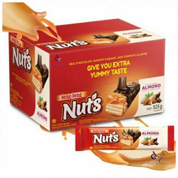 

Grosir Beng Beng Nuts Almond Box 15Pcs 35Gr
