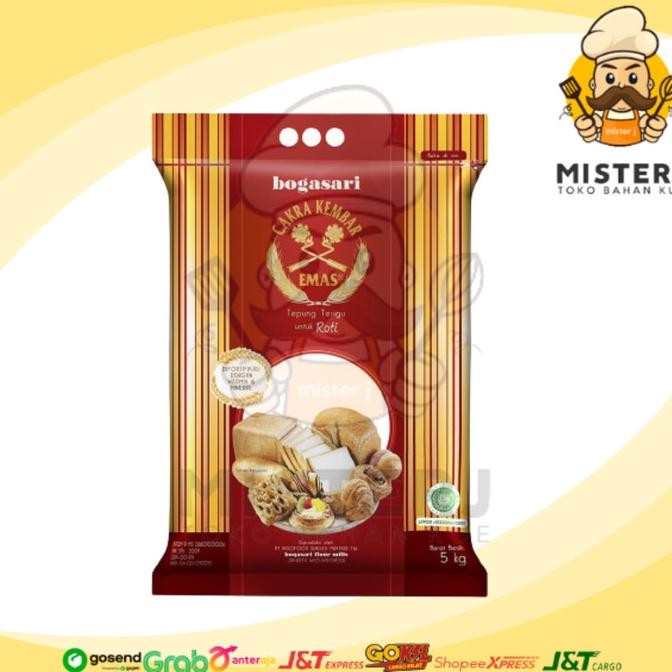 

Promo Terigu Bogasari Cakra Kembar Emas Untuk Roti 5 Kg