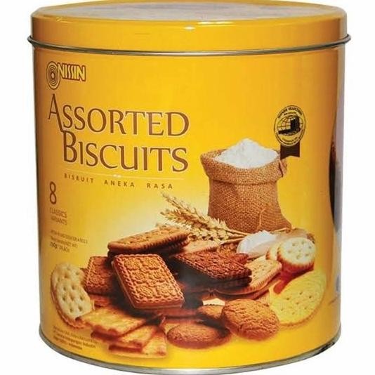 

Grosir Nissin Yellow Assorted 650Gram Kue Kaleng