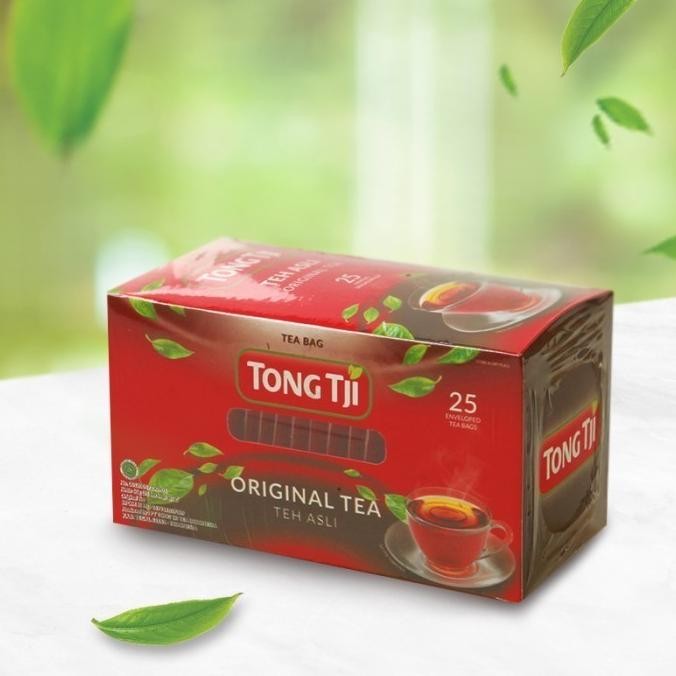 

Grosir Tong Tji Original Tea, Teh Celup Per Karton ( 40 Pack @25 Teabag )