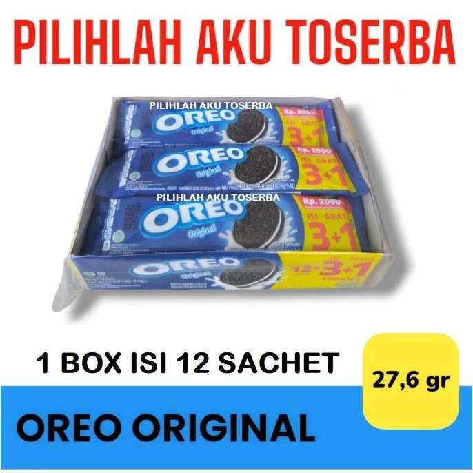 

Sale Biskuit Oreo Original Krim Vanilla 12 X 38 Gr (Harga 1 Dus Isi 12 Box)