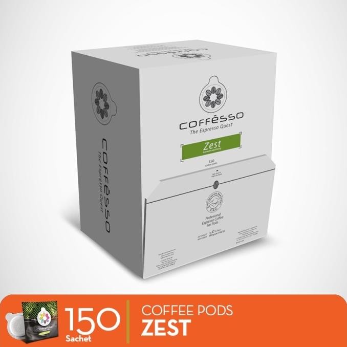 

Grosir Coffesso Zest - Kopi Pods [150 S]