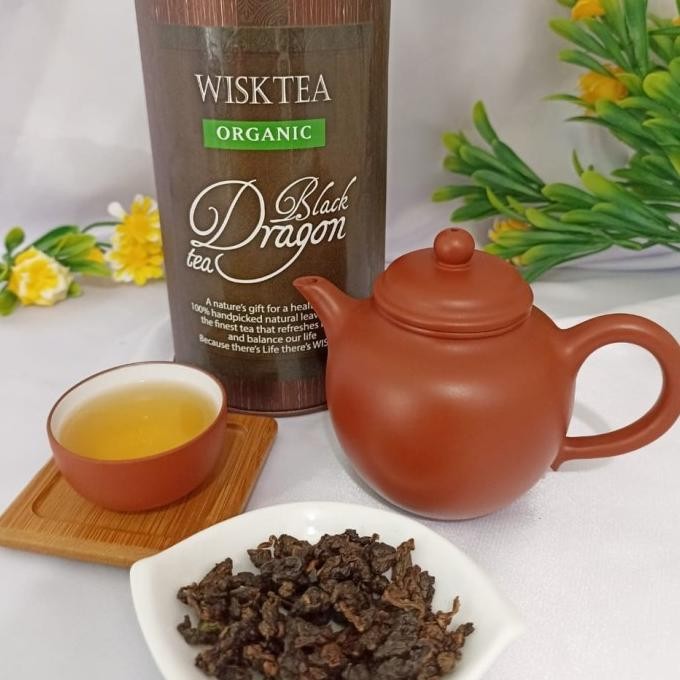 

Grosir Wisktea Indonesia Black Dragon Oolong Tea, 150Gr Tin Can