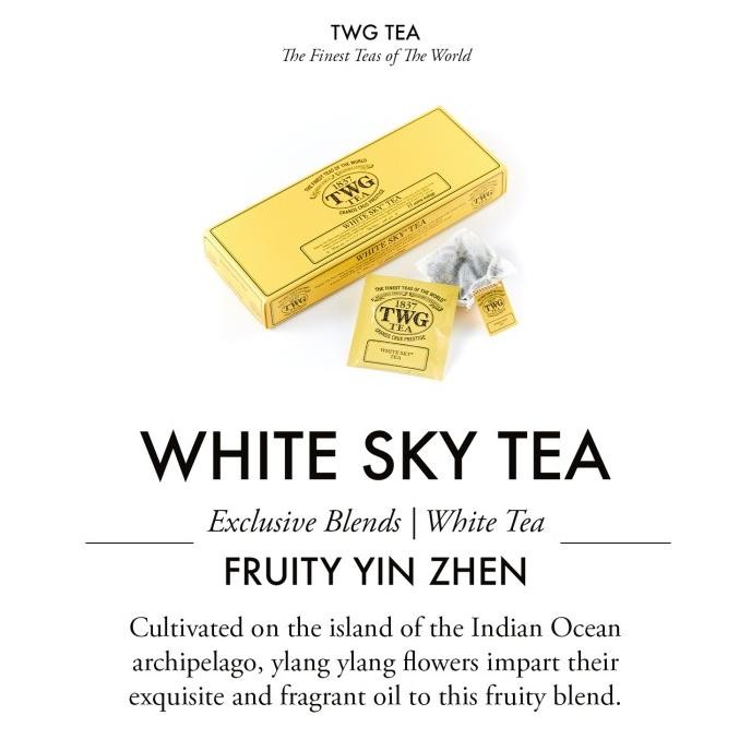 

Grosir Twg Tea White Sky Tea, Cotton Teabag