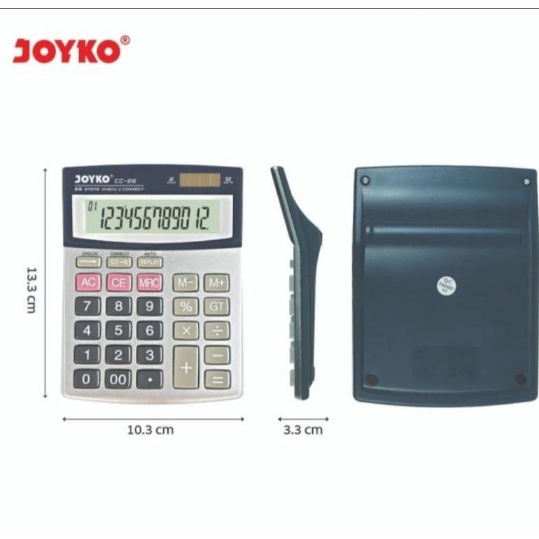 

Im31 Mega Sale Kalkulator JOYKO CC 26 Original - Calculator Check Correct Bisa Cek Ulang CC26 Sale Viral