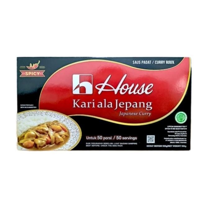 

HOUSE KARI ALA JEPANG SPICY 935G BUMBU KARI HALAL SAUS KARI