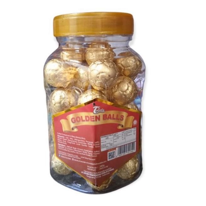

re-65 gd-5 Coklat Tobelo golden balls isi 40pc Viral Terlaris