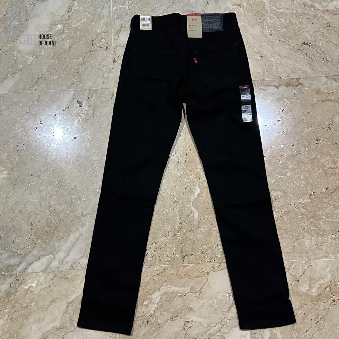 Sale Celana Panjang Jeans Pria L E V I S 511 Original Slim Stretch Black 04511-2694