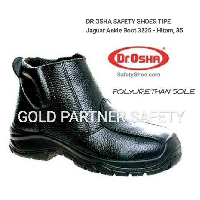 Miliki Sepatu Safety Dr. Osha 3225 Jaguar Ankle Boot % Original