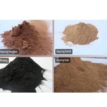 

Harga Grosir Kemasan 50 Kg - Tepung Kayu Lengket - Arang - Tepung Kulit Kopi - Tepung Batok