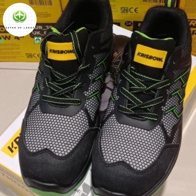 Terjangkau Krisbow Sepatu Safety Shoes Thoosa Sporty Sepatu Proyek Glow The Dark