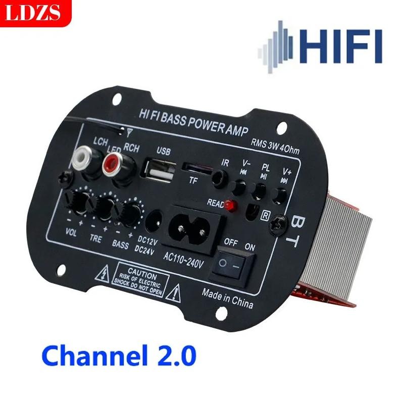 [PRE-ORDER] LDZS Speaker Amplifier Board DIY Digital Bluetooth Amplifiers Module AUX TF Card USB 30-