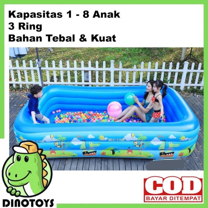 Hot Sale Dinotoys Kolam Renang Anak Portable Ukuran Jumbo Muat Hingga Dewasa