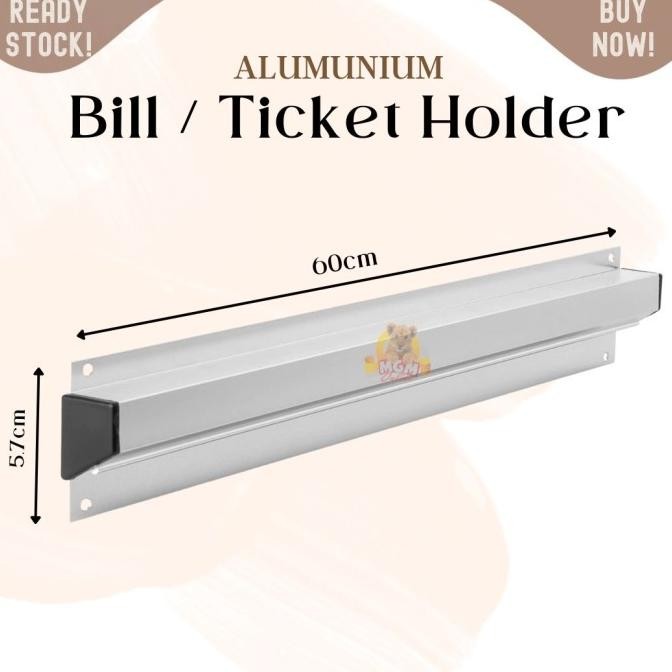 

bill holder 60cm penahan tiket dapur holder ticket kitchen slide