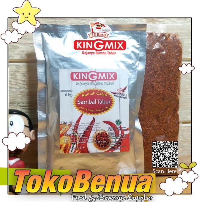 

Cabai kasar Kingmix 250 gr Sambal Tabur nUg