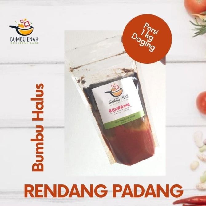 

Bumbu Halus Rendang Daging Sapi Padang Porsi 1 kg Daging | Fresh, Asli nUg