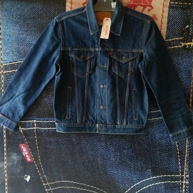 Promo Levis Trucker Jacket Original Fit Picollo (Dark Used) 72334-0142