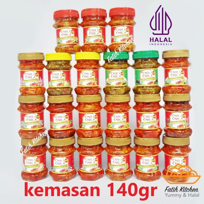 

Chili Chila Sambal 140 gr Halal - Banyak Rasa, Banyak Varian nUg