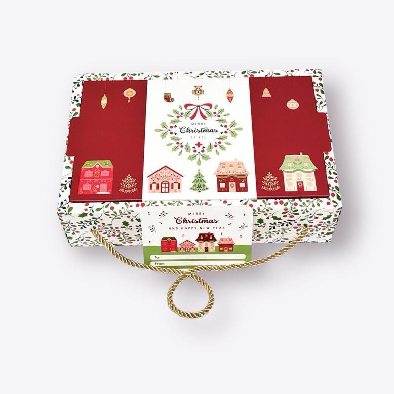 

5 Set Box Jinjing Lucia 24x15x7 Dus Kue Natal