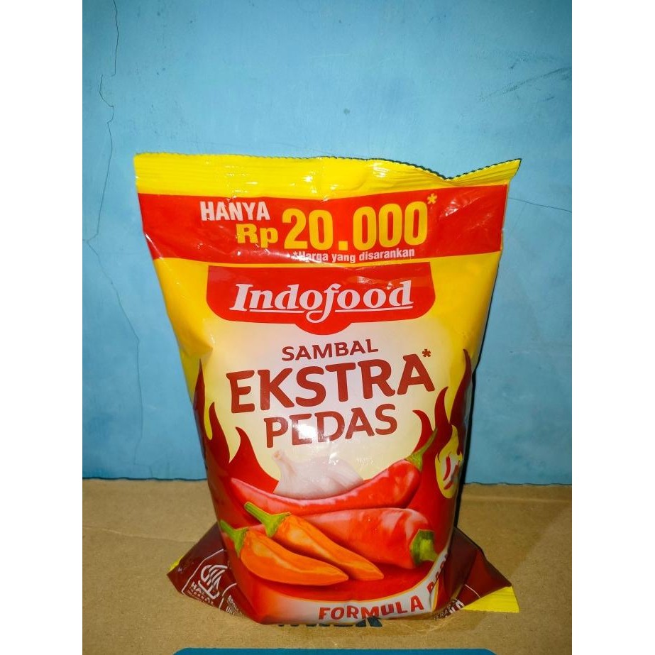 

Indofood Sambal Extra Pedas Pillow 1Kg nUg