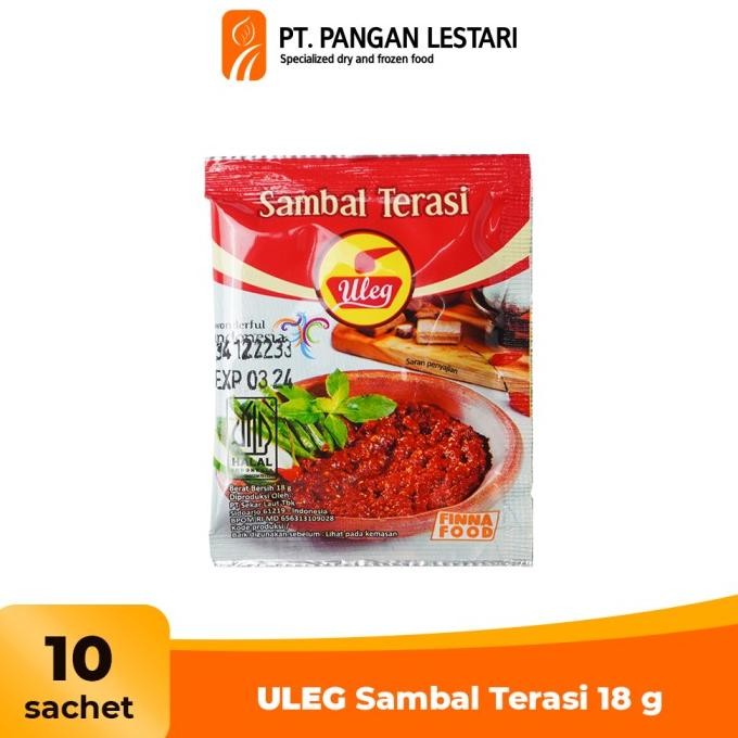 

ULEG Sambal Terasi 10 Sachet nUg