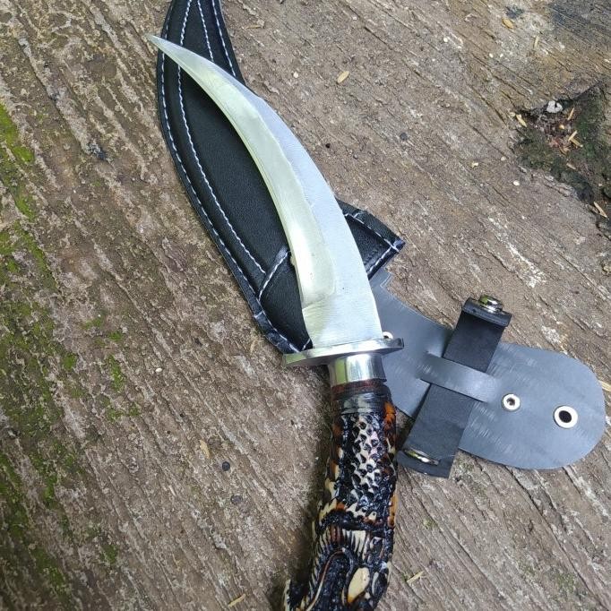 Pisau Dapur Baja Ukir Naga 01 Berkualitas