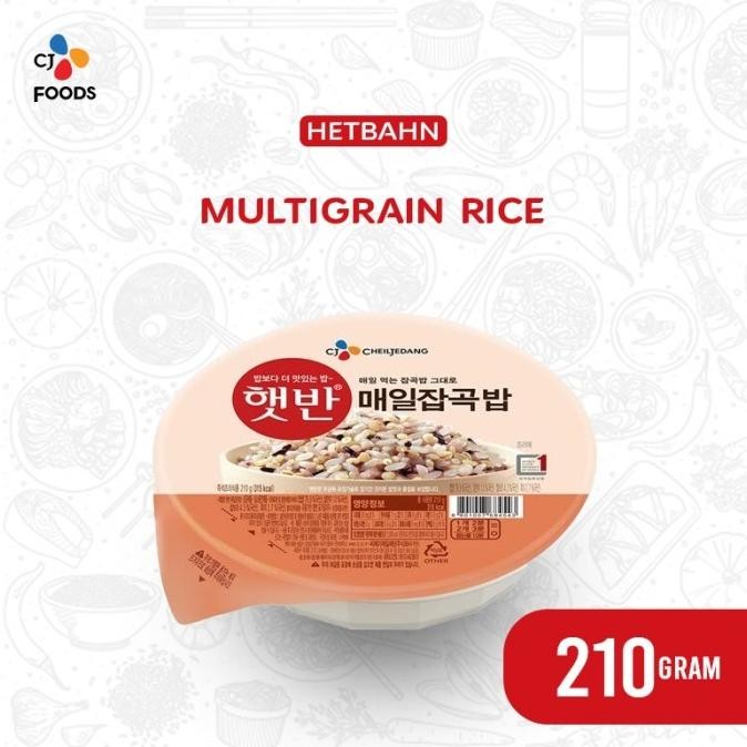 

HETBAHN Nasi Instan Beras Multigrain 210 Gram nUg