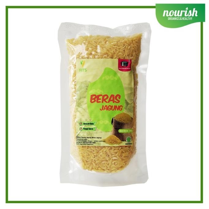

Fits Mandiri, Beras Analog Jagung NON GMO 250gr nUg